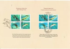 1990 Creatures of the Seas Joint Stamp Issue - Picture 1 of 1