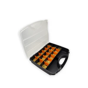 Holzschrauben Schraubensortiment DIN95 Senkkopf Sortiment Box DIN 95 Messing - Bild 1 von 18