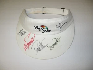 Bay Hill G.C. Signed Visor from Arnold Palmer Inv. 2002- David Toms Steve Jones. - Picture 1 of 5