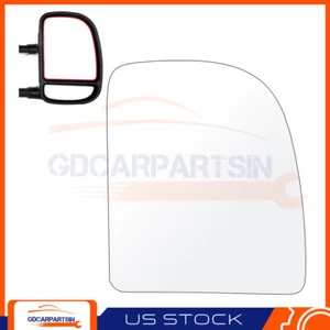 Espejo retrovisor de remolque de vidrio lado pasajero de repuesto para 99-07 Ford F-250 350 450 550 - Imagen 1 de 8