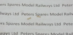 Dapol 105200 Steam N Gauge Brush Springs (Pair) Supercreep Motor - Picture 1 of 1