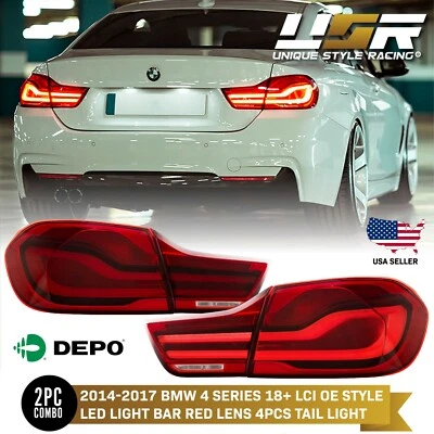 DEPO OE Style Plug N Play LCI Facelift Tail Light For BMW F32 F33 F36 F82 M4 Foto 1 de 4