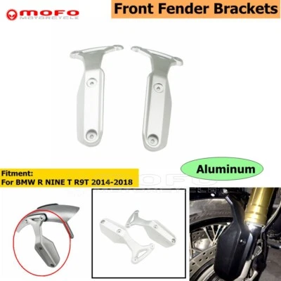For BMW R NINE T R9T 2014-2018 Accessories Front Fender Mount Brackets Aluminum - Imagem 1 de 4