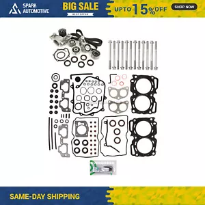 Juego de juntas de cabeza MLS kit de correa de distribución bomba de agua ajuste 00-03 Subaru EJ251 EJ252 - Imagen 1 de 12