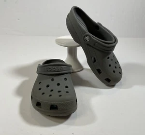 Crocs Original Classic Size J 2 US Kids Children Unisex Clog Brown - Picture 1 of 4