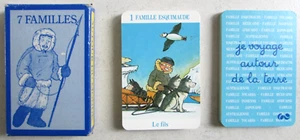 Jeu des 7 Familles Autour du Monde / Je voyage autour de la Terre France Cartes - Imagen 1 de 8
