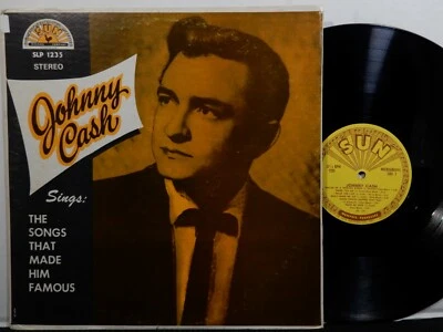 JOHNNY CASH Songs That Made Him Famous LP SUN 1235 MONO DG 1958 Country Rebel - Image 1 of 2