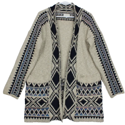 Lucky Brand Open Front Coatigan Women's Size Small  Long Sleeve - Image 1 of 4