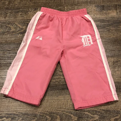Detroit Tigers Pants Youth Girls 12M Toddler Pink 12 Month Majestic Cover