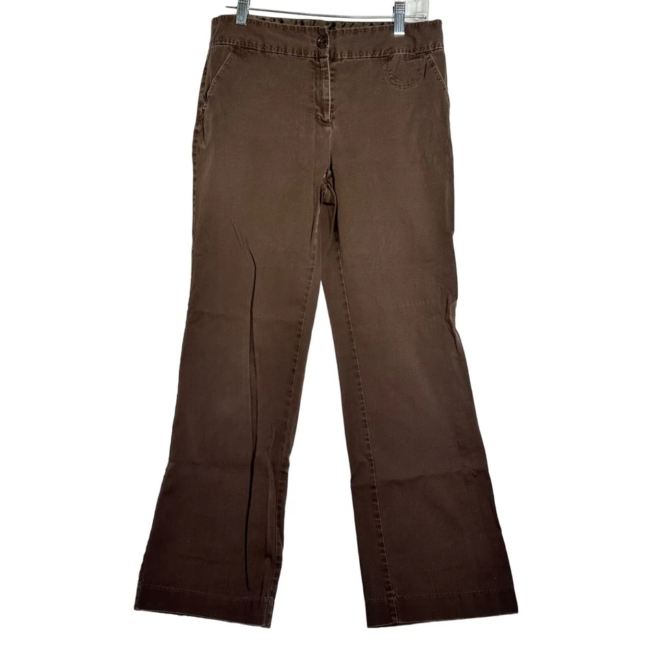 Attention Womens Capri Pants Size 6 Brown - Image 1 of 4
