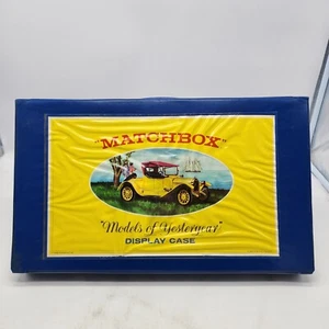 Matchbox "Models of Yesteryear" DISPLAY CASE for 16 cars 1969 Preowned  - Picture 1 of 11