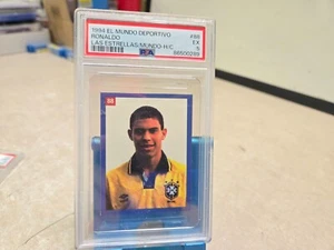 1994 El Mundo Deportivo #88 Ronaldo Las Estrellas Mundo Rookie RC Card PSA 5 - Picture 1 of 2