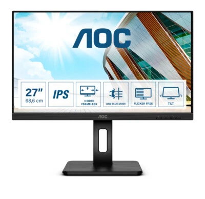 AOC Q27P2Q 27-Zoll-QHD-Monitor - Bild 1 von 4