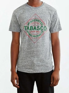 TABASCO HOT SAUCE LABEL LOGO T-Shirt NWT (Sriracha) Licensed & Official - Picture 1 of 1