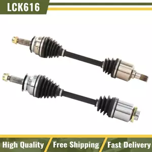 TrakMotive Front CV Axle Shafts Set of 2 for Hyundai Tiburon FWD 03-08 2.7L V6 - Picture 1 of 8