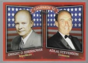 DWIGHT D. EISENHOWER (Winner) Campaign 52 2008 Topps #HCM-52. - Picture 1 of 1