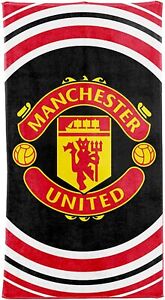 Manchester United Beach Bath Towel 100% Soft Cotton - Ideal Perfect Gift