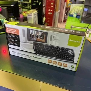 IOGEAR GKM681R Wireless Keyboard Media Trackball Controller Brand New Sealed Box - Picture 1 of 9