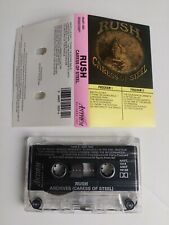 RUSH Caress Of Steel / Archives CASSETTE Tape CANADA