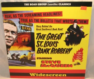 Laserdisc f * The St. Louis Bank Robbery * Steve McQueen Crahan Denton David Cla - Picture 1 of 2