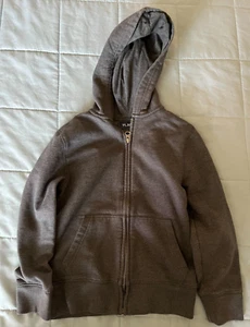 The Children's Place Boys Full Zip Hooded Gray Hoodie Youth Size 5/6 - Picture 1 of 3