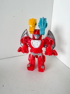 Transformers Rescue Bots Heatwave Fire Bot Dragon Figure Hasbro Playskool HG01 - Picture 1 of 9