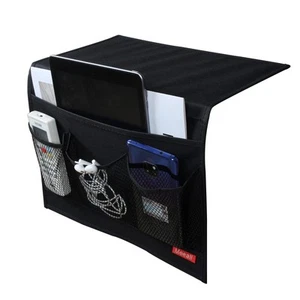 Bedside Caddy Storage Organizer for Remote Control Magazine Phone Glasses Tablet - Picture 1 of 5
