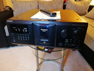 Sony CDP-CX 335 Mega Storage 300-Fach CD-Wechsler mit CD-Text FB + BDA - Bild 1 von 4