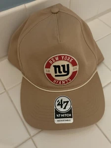 Neu mit Etikett Herrenmütze '47 Marke khaki New York Giants Sierra Patch Hitch verstellbar $ 38 - Bild 1 von 4