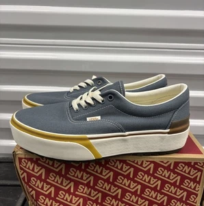 Vans Era Stacked Stormy Weather Blau Plateauschuhe Herren Größe 10 Neu VNOA4BTORV2 - Bild 1 von 6