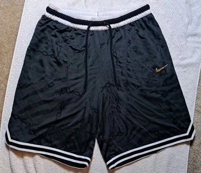 Pantalones Cortos de Baloncesto Nike DNA Dri-Fit 10" Negros Florales Gimnasio DN4008 Para Hombre Grandes XL Foto 1 de 4