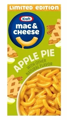 2 cajas Kraft edición limitada Mac & Cheese 🧀 Apple Pie 🥧 7,25 oz envío gratuito Foto 1 de 4