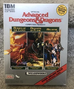 AD&D: Special Collectors Edition - Factory Sealed - IBM 5.25” Big Box PC - 1991 - Picture 1 of 24