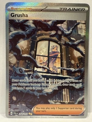 Grusha 2023 Paldea Evolved #268 SIR NM English - Pokemon - Image 1 of 2