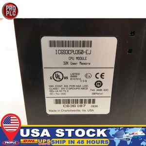 GE Fanuc IC693CPU350-EJ CPU Module 32K User Memory Unit - Picture 1 of 6