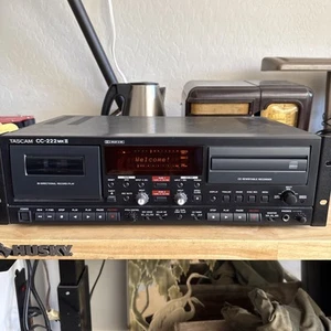 Tascam CC-222 analog cassette/CD recorder and player COMBO, NORemote,Fully Works - Picture 1 of 16