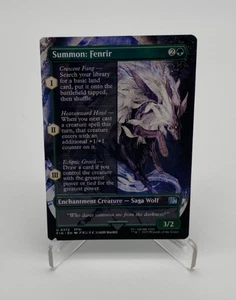 Magic The Gathering Trading Card TCG MTG Final Fantasy Summon: Fenrir 0372 - Picture 1 of 4
