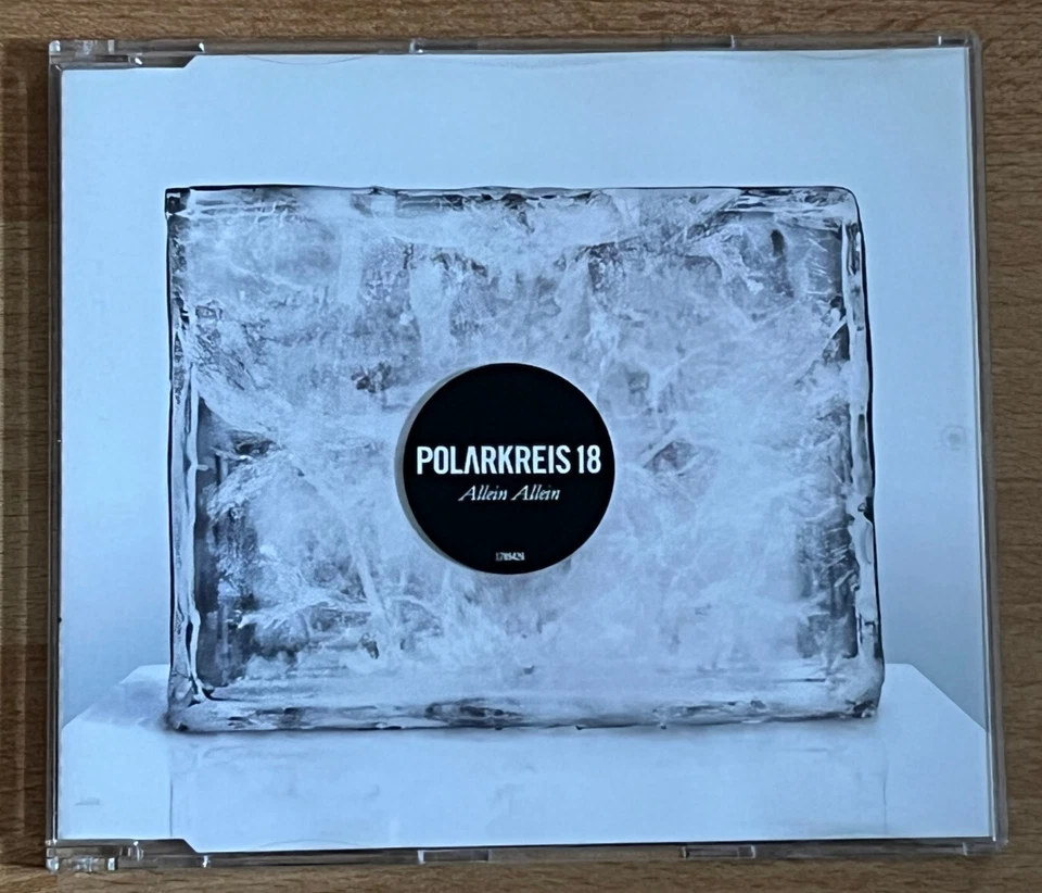 2-Track-Single-CD: Polarkreis 18 - Allein Allein (2008) - Bild 1 von 2