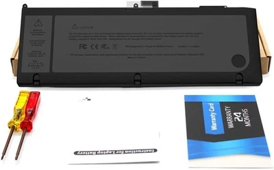 A1382 电池 适用于 Apple MacBook Pro 15" A1286 i7 2011 年初 2012 年中期 Unibody PC — 第 1/4 张图片