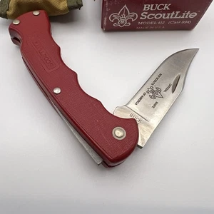 BSA Buck ScoutLite Offizielles Messer mit Nylonetui & Originalkarton SC-313 - Bild 1 von 10