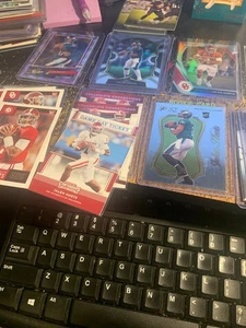 (37) JALEN HURTS ROOKIE CARD LOT PRIZM REFRACTOR INSERTS SILVER SELECT CERTIFIED - Bild 1 von 5