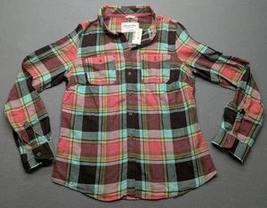 AEROPOSTALE Gr. L Eighty-Seven Signature mehrfarbig kariertes Hemd Knopfleiste - Bild 1 von 4