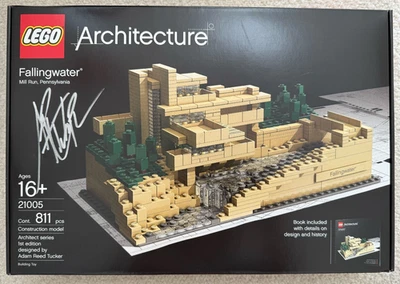 LEGO Architecture firmado y sellado: Fallingwater (21005) Frank Lloyd Wright Foto 1 de 4