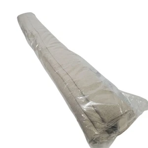 Pottery Barn Belgian Flax Linen Blackout Roman Shade Dark Flax 44”x64” - Picture 1 of 4