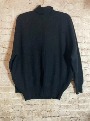 Suéter Vintage The Limited Mediano Lana de Cordero y Angora Conejo Negro De Gran Tamaño Foto 1 de 4