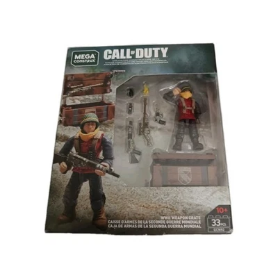 Juego de construcción de caja de armas Mega Construx CALL OF DUTY SEGUNDA GUERRA MUNDIAL NUEVO EN CAJA SELLADO Foto 1 de 4