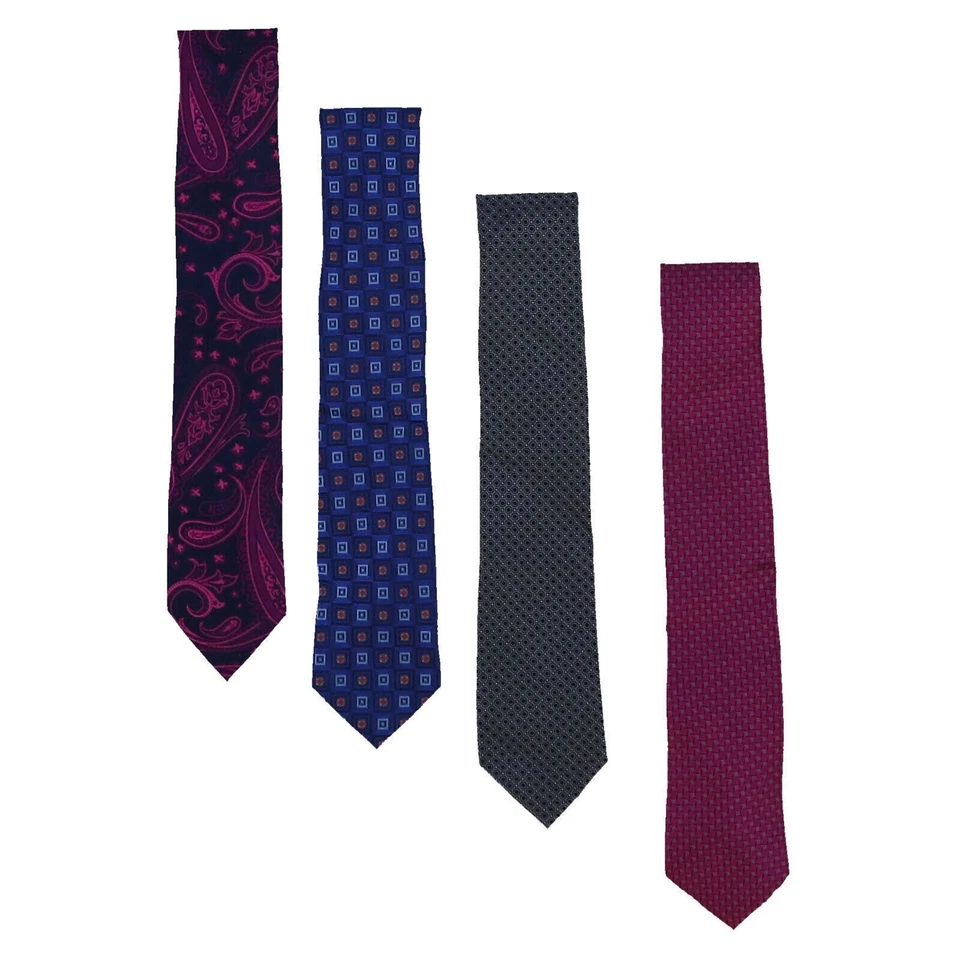 Pañuelo Ted Baker London Para Hombre Corbata Mezcla Seda Talla Única Estampado Nuevo Foto 1 de 1