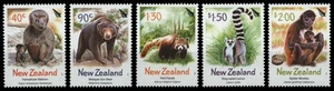 Neuseeland 2004 - Mi-Nr. 2143-2147 ** - MNH - Wildtiere / Wild animals - Picture 1 of 1