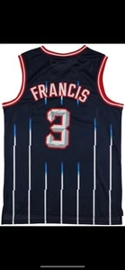 Steve Francis Signed Mitchell & Ness Houston Rockets Jersey - JSA - Picture 1 of 6