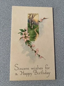 Vintage unbenutzte Geburtstagskarte 30er Jahre? - Bild 1 von 6